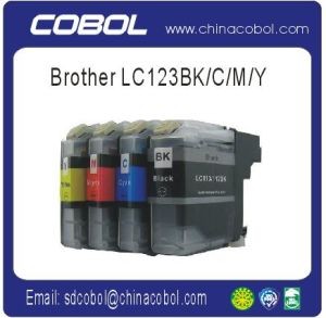 Refillable Ink Cartridge for Brother LC123 Bk C M Y